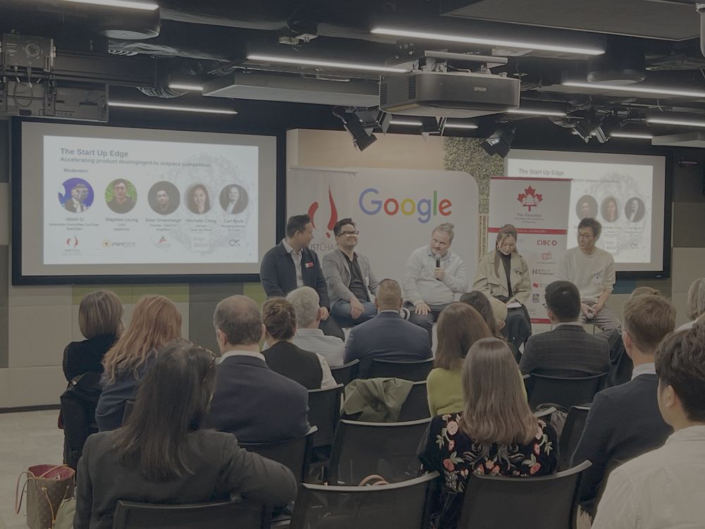Photograph from Applied AI Panel + Google Tour