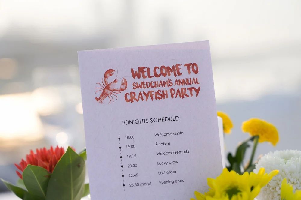 Photograph from Crayfish Party 2022